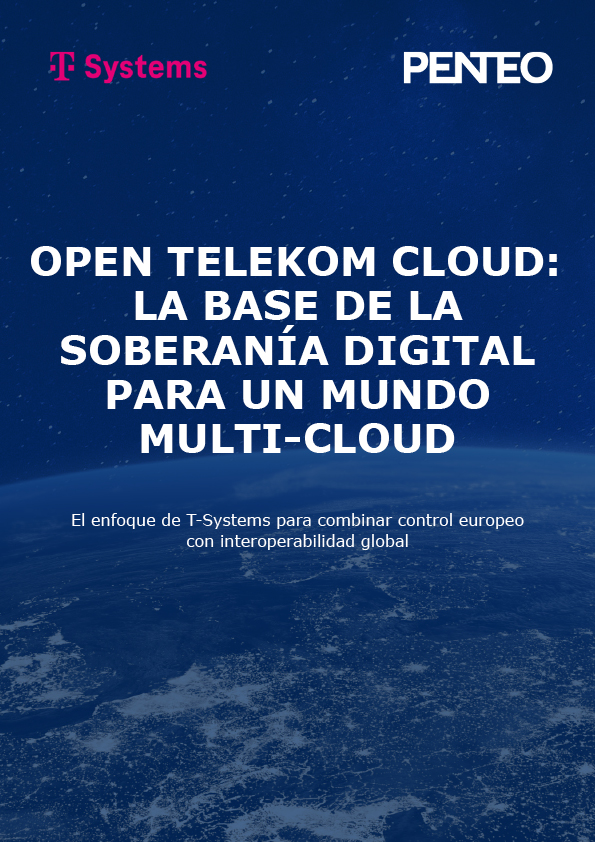 Copertina del whitepaper: Open Telekom Cloud: la base de la soberanía digital para un mundo multicloud