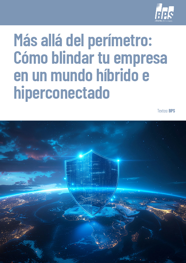Copertina del whitepaper: Más allá del perímetro: Cómo blindar tu empresa en un mundo híbrido e hiperconectado