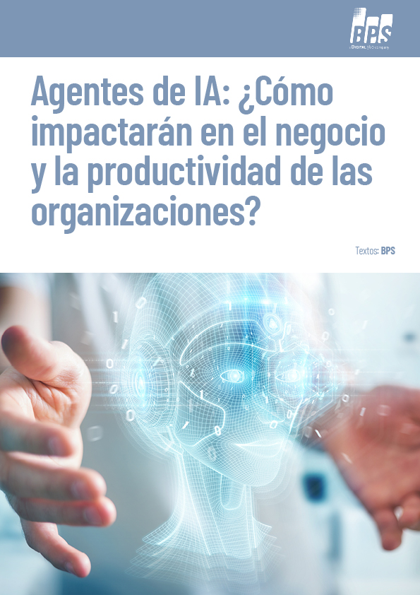 Copertina del whitepaper: Agentes de IA: ¿Cómo impactarán en el negocio y la productividad de las organizaciones?