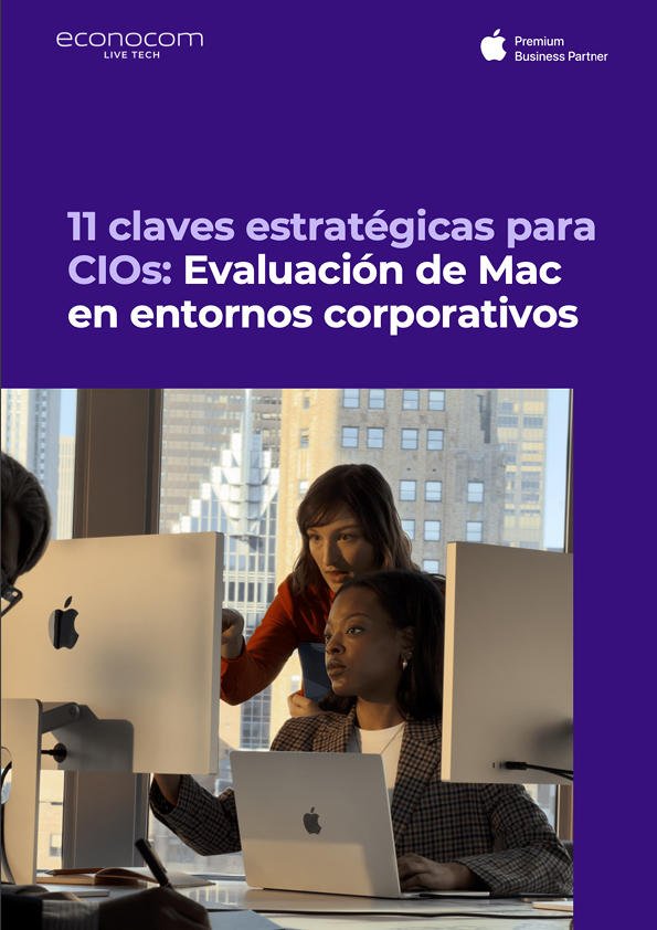 Copertina del whitepaper: 11 claves estratégicas para CIOs: Evaluación de Mac en entornos corporativos