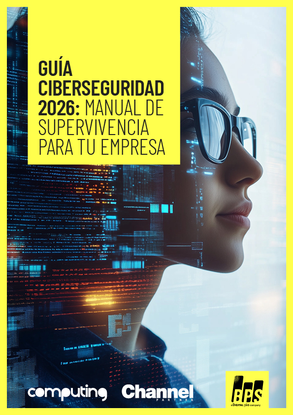 Copertina del whitepaper: GUÍA CIBERSEGURIDAD 2026 – Manual de supervivencia para tu empresa