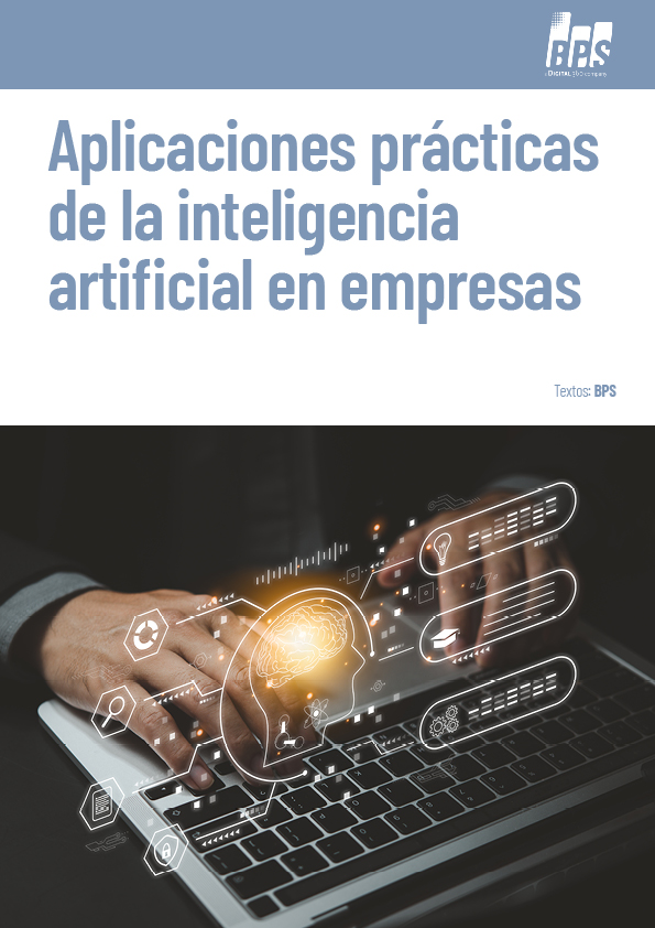 Copertina del whitepaper: Aplicaciones prácticas de la inteligencia artificial en empresas