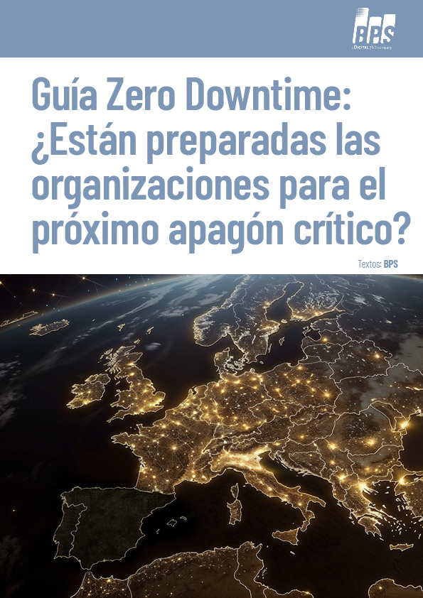 Copertina del whitepaper: Guía Zero Downtime: ¿Están preparadas las organizaciones para el próximo apagón crítico?