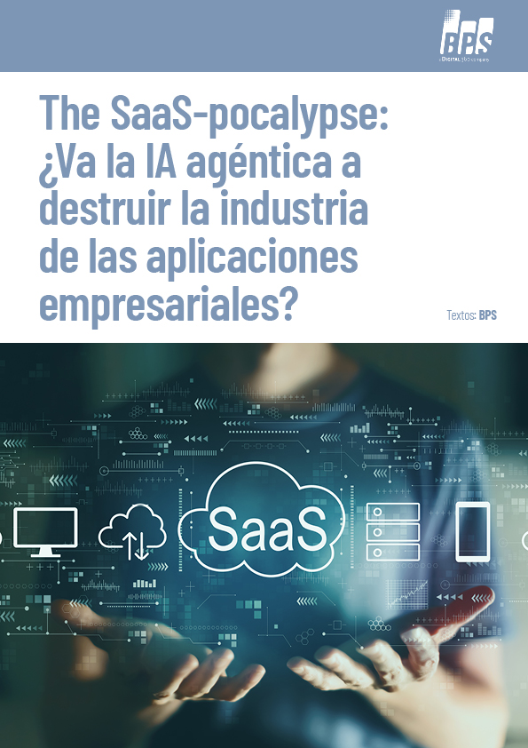 Copertina del whitepaper: The SaaS-pocalypse: ¿Va la IA agéntica a destruir la industria de las aplicaciones empresariales?