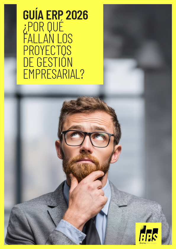 Copertina del whitepaper: GUIA ERP 2026 – ¿Por qué fallan los proyectos de gestión empresarial?