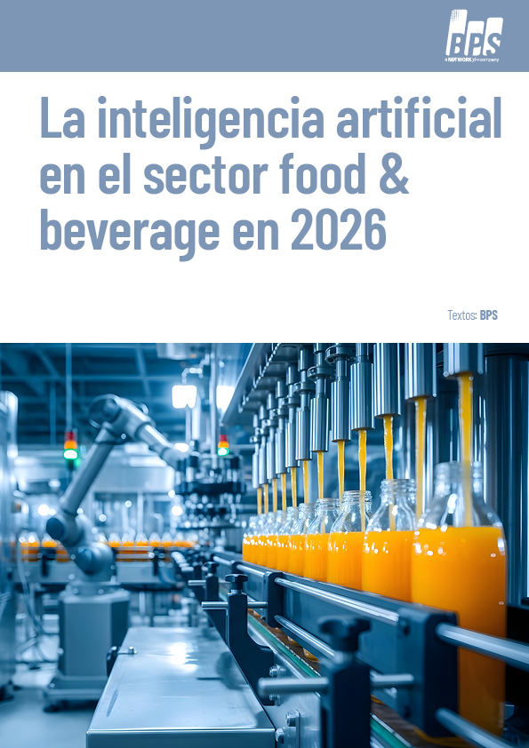 Copertina del whitepaper: La IA en el Sector Food &amp; Beverage 2026