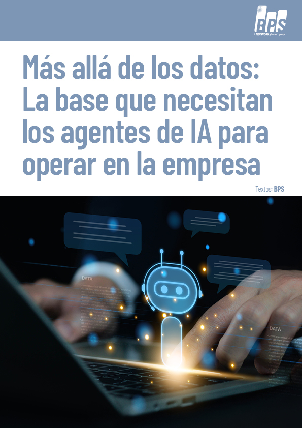 Copertina del whitepaper: Más allá de los datos: La base que necesitan los agentes de IA para operar en la empresa