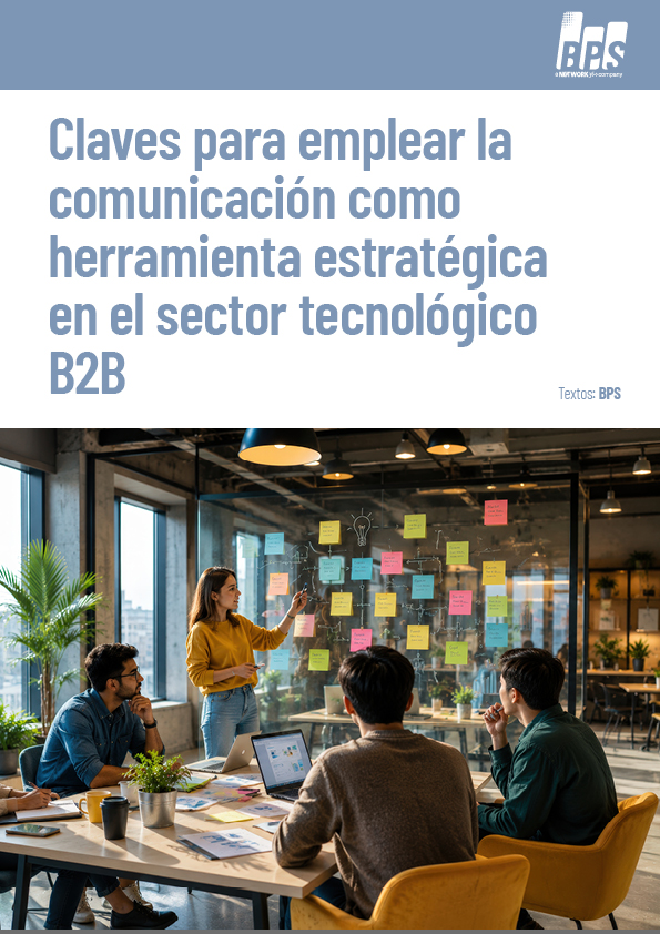 Copertina del whitepaper: Claves para emplear la comunicación como herramienta estratégica en el sector tecnológico B2B